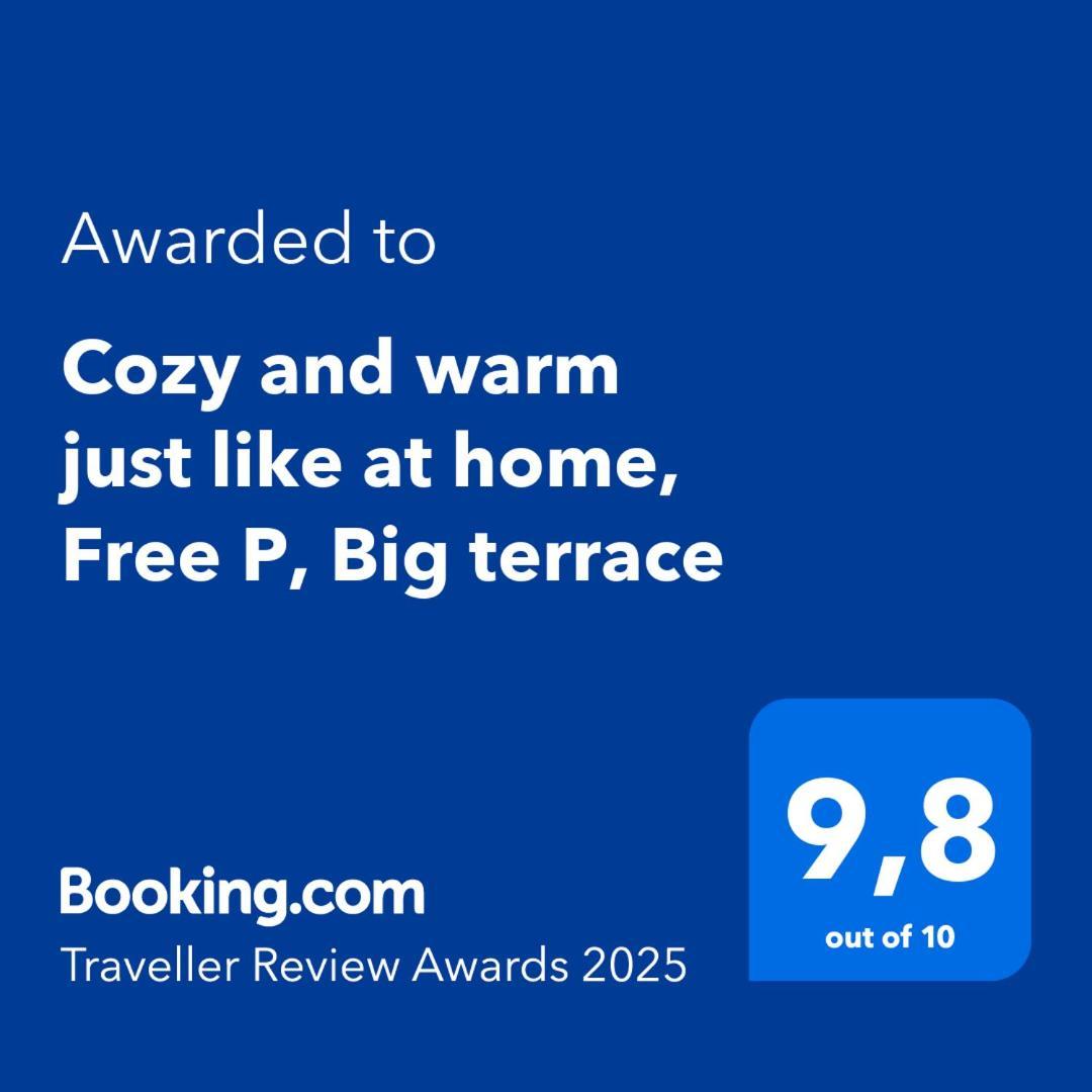 Cozy And Warm Just Like At Home, Free P, Big Terrace Langevag 외부 사진